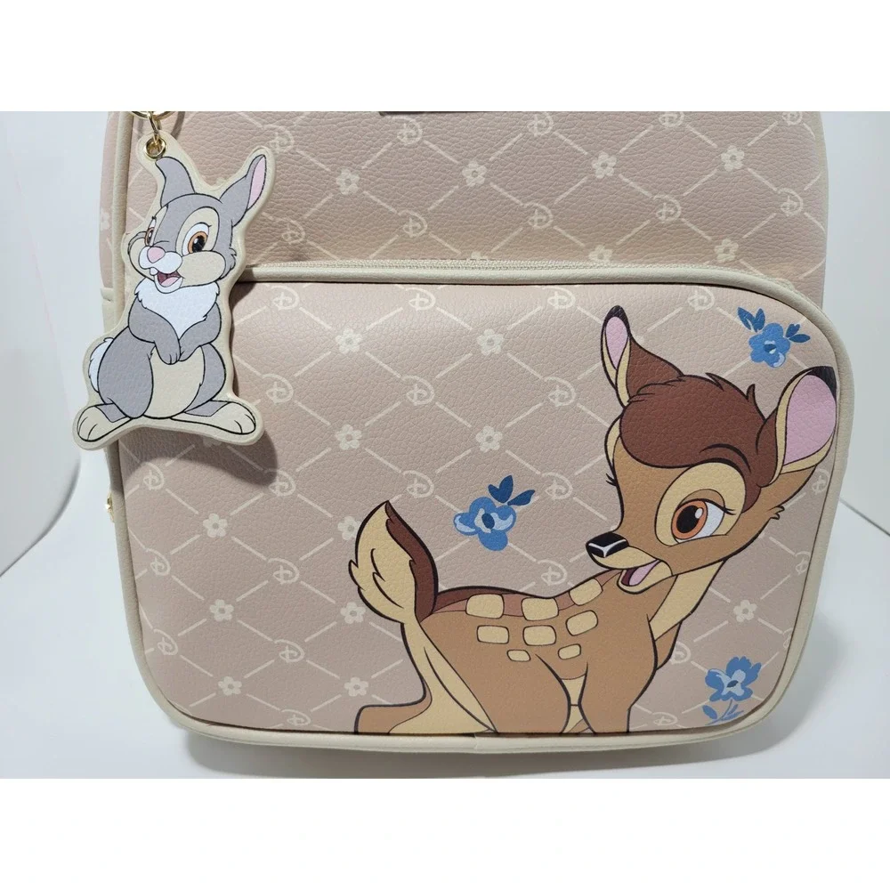 Disney Classics at Primark Bambi Thumper Mini Backpack Light Brown 4953201 NWT